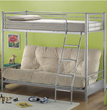 Metal Futon Bunk Bed IMAGE NEEDS REPLACING