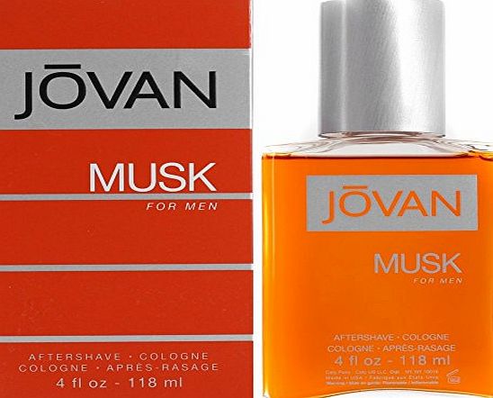 Jovan Musk Aftershave for Men - 118 ml