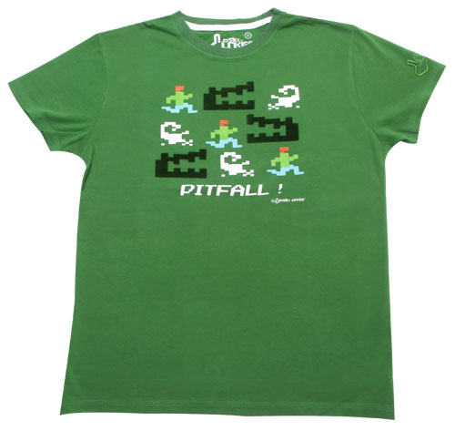 Men` Pitfall! T-Shirt from Joystick Junkies