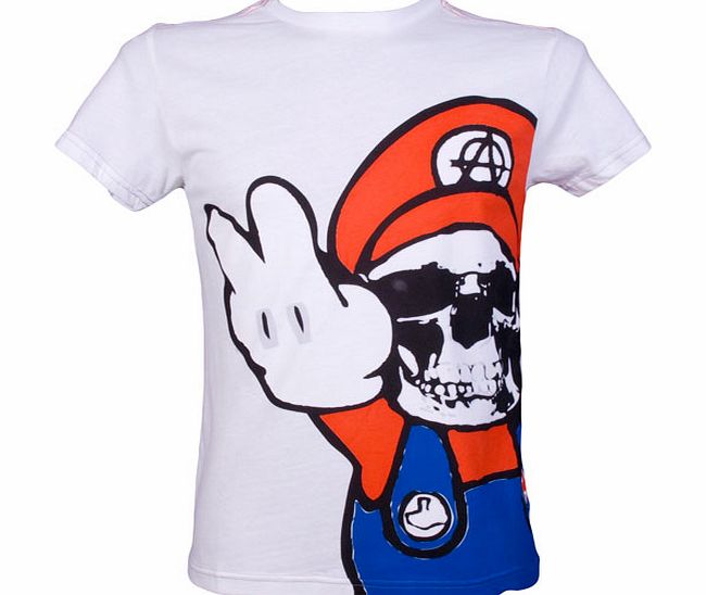 Mens Mario Anarchy T-Shirt from Joystick