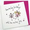 Card - How We Love Birthdays