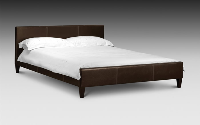 Julian Bowen Beds Marilyn 4ft 6 Double Leather Bed