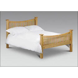 Julian Bowen Bergerac 5ft Kingsize Bedstead - Solid Pine