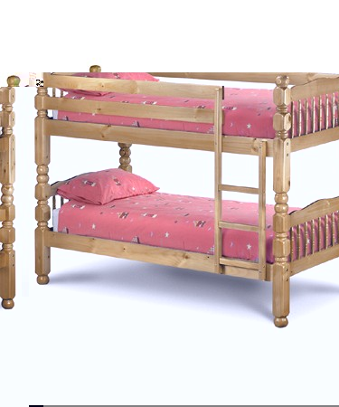 Julian Bowen Classic style chunky pine bunk bed