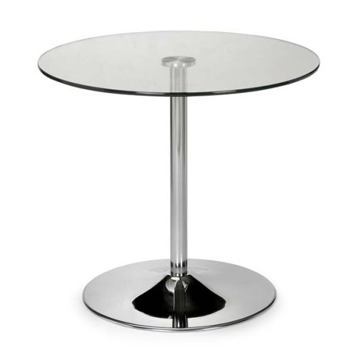 Julian Bowen Kudos Round Dining Table with Glass