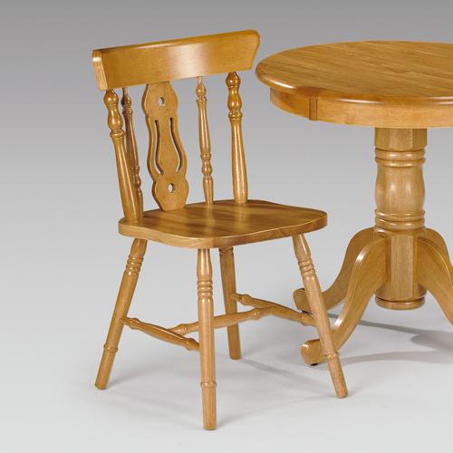 Julian Bowen Pine Dining Furniture Julian Bowen Fiddleback Chair 217.121