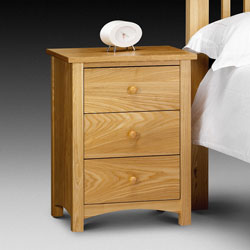 Rutland - Bedside Cabinet (Oak)