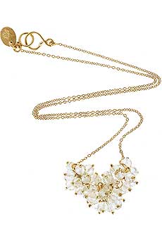 Julie Sandlau Crystal cluster necklace