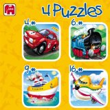 4 in a Box Transport Jigsaw Puzzles