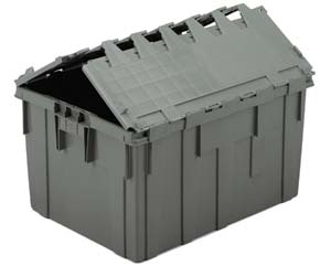 attached lid containers (180litre)