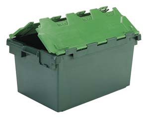 Jumbo attached lid containers (80ltr)