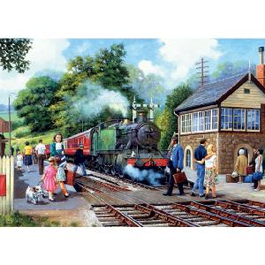 Jumbo Departure Time 1000 Piece Jigsaw Puzzle