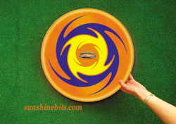 Jumbo Flying Disc-Bright Orange
