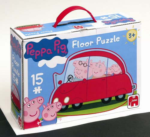 Jumbo Peppa Pig Shaped Floor Puzzle (15 pieces)