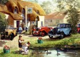 Jumbo The Old Village Pub Deluxe 1000 Piece Jigsaw Puzzle