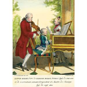 Jumbo The Young Mozart and CD 1000 Piece Jigsaw Puzzle