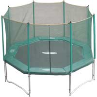 Jump for Fun Trampolines 10ft OctaJump and Safety Net Popular