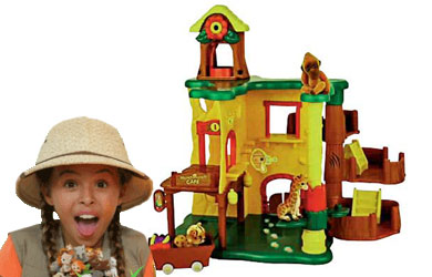 jungle in my Pocket - Treehouse Playset