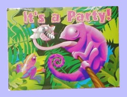 Jungle Fun invitations - pack of 8