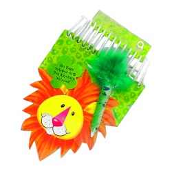 Jungle party - Notepad with keyring pen