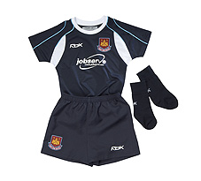 Junior sizes Reebok 06-07 West Ham away Infants Kit