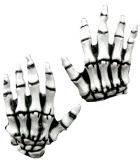 Junior Skeleton Hands - Latex