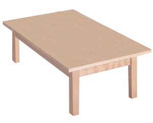 rectangular reception table