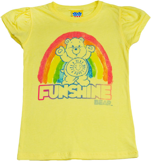 Kids Care Bears Funshine T-Shirt from Junk Food