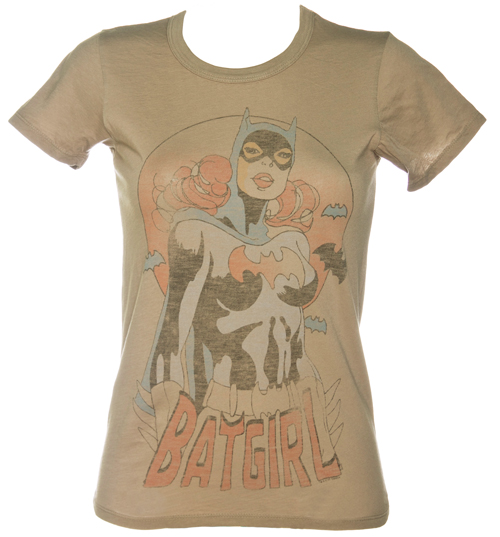 Ladies Batgirl Pose Black Label T-Shirt
