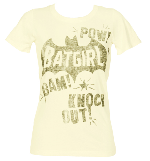 Ladies Batgirl Pow T-Shirt from Junk Food