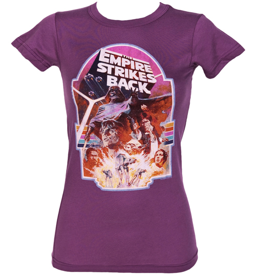 Ladies Empire Strikes Back Star Wars T-Shirt