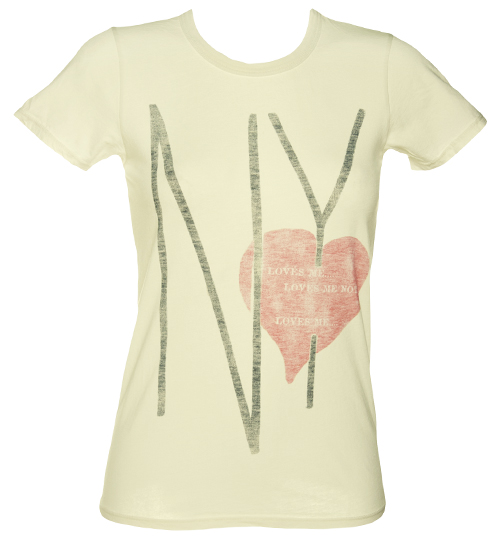 Ladies NY Loves Me Black Label T-Shirt from Junk