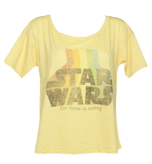 Ladies Star Wars Force Is Strong Slouch T-Shirt