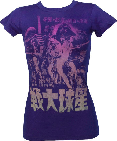 Ladies Star Wars Graphic Print T-Shirt from Junk