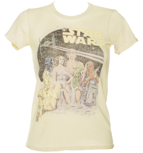 Ladies Star Wars Vintage Print Originals T-Shirt