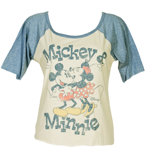 Ladies Triblend Mickey and Minnie Slouch
