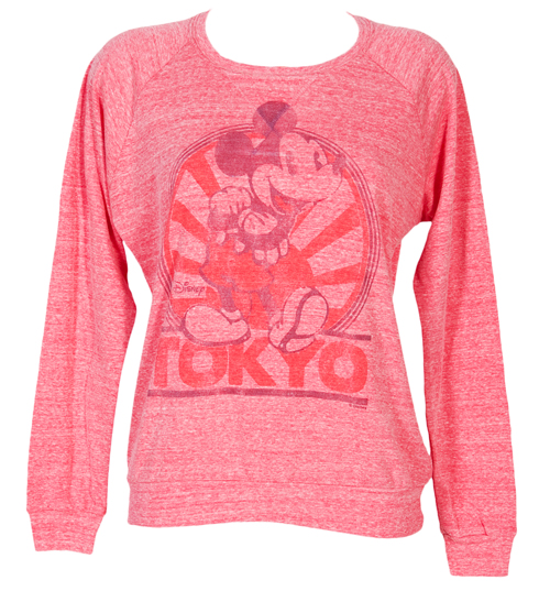 Ladies Triblend Mickey Mouse Tokyo Pullover from