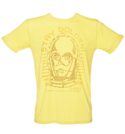 Men’s C3PO Stay Golden Star Wars T-Shirt