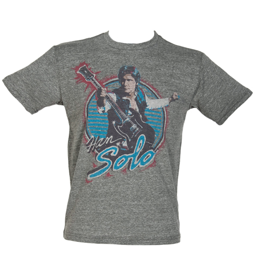 Mens Han Solo Guitar Triblend T-Shirt from
