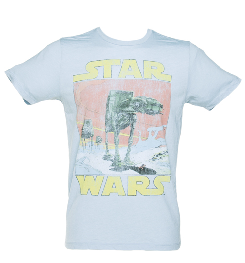 Mens Star Wars AT-AT Robots T-Shirt from