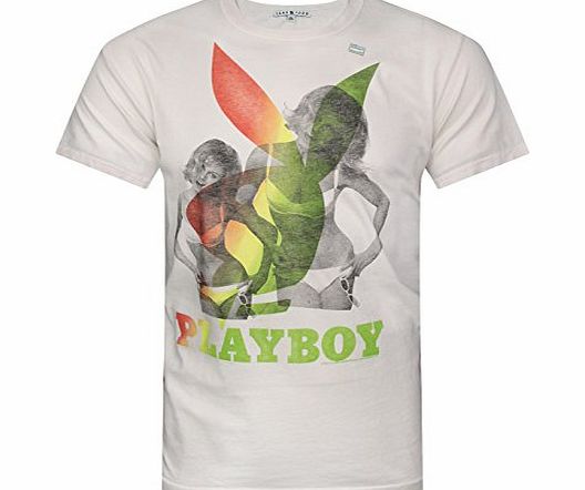 Junk Food Playboy Bikini Mens T-Shirt (L)