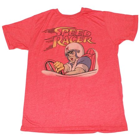 Speed Racer Licorice Red Mens T-Shirt