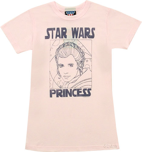 Star Wars Princess Ladies T-Shirt from Junk Food
