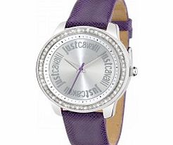 Just Cavalli Ladies Purple Shiny Watch