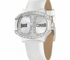 Just Cavalli Ladies White Born Watch