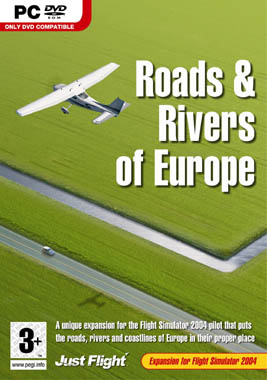 Just Flight Roads and Rivers of Europe PC