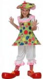 Fiesta Clown Fancy Dress Costume (child size) - Large