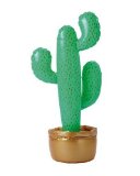 Just For Fun Inflatable Cactus in pot (3ft) Green/Brown