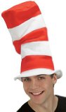 Just For Fun Stovepipe Top Hat (flexible felt) - The Cat in the Hat(TM)