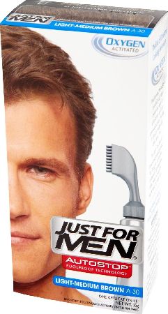 Just For Men, 2102[^]0106136 Autostop Hair Colour - A-30 Light